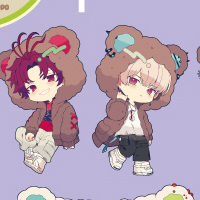 Collabo Cafe Honpo Blanc - Autumn Bear